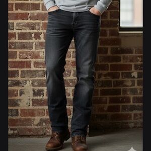 Rock Revival Dark Wash Straight Jeans